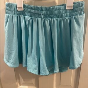 ABERCROMBIE KIDS active flutter shorts in blue size 15/16